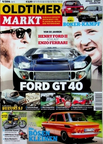 Deckblatt Oldtimer Markt (06/2016)